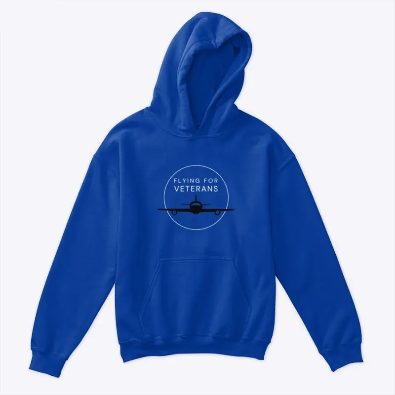 Kids Flying For Veterans Hoodie